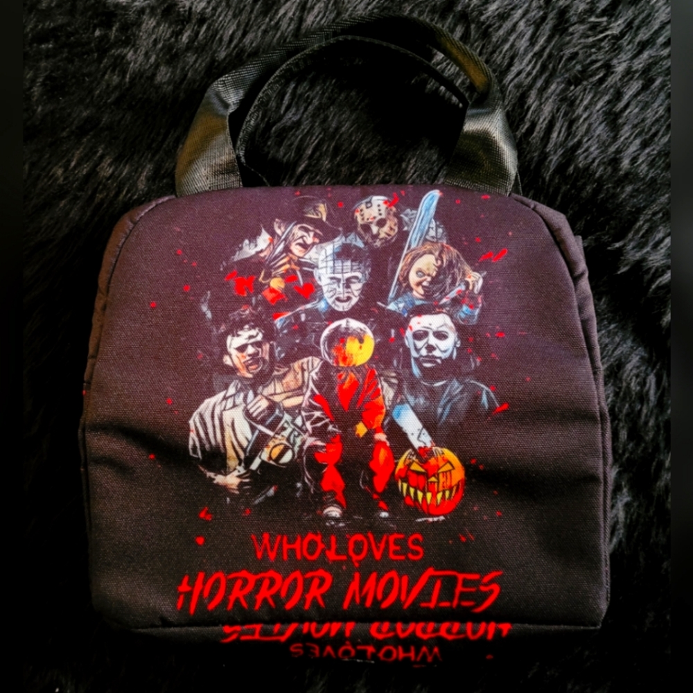 Horror Villians Insulated Lunch Bag
